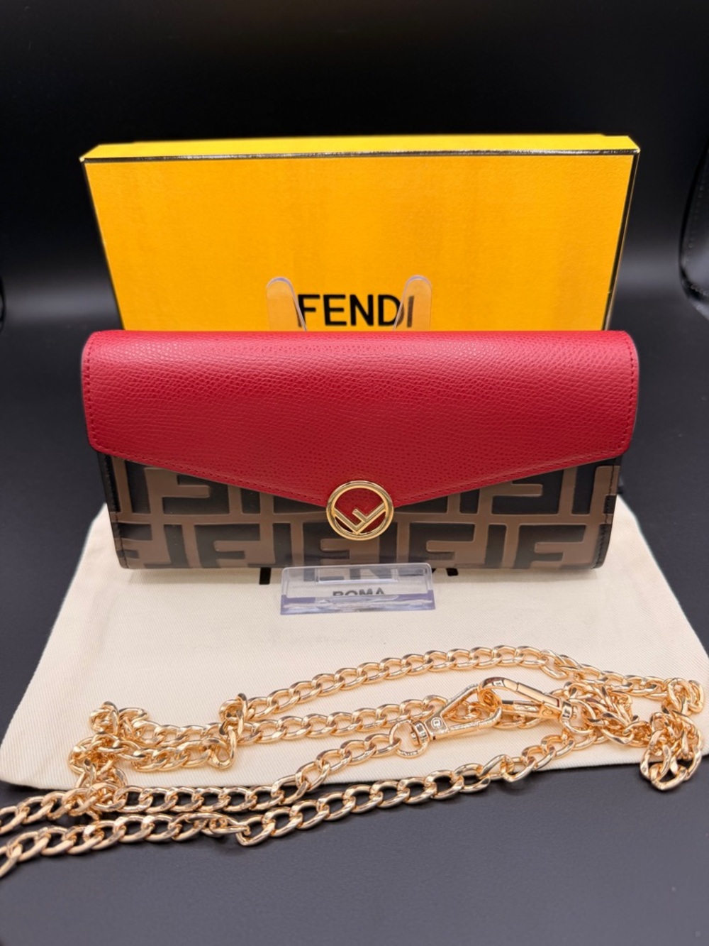 Fendi Vitello Cruise “F” Long Wallet – Full Inclusion